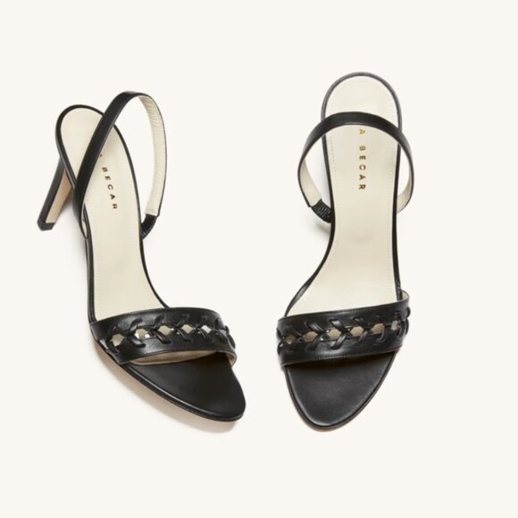 Mia Becar Bree Leather Slingback NWOT size 10 - Picture 2 of 14